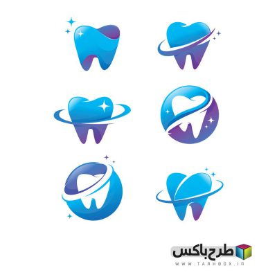 مجموعه لوگوی دندانپزشکی لایه باز