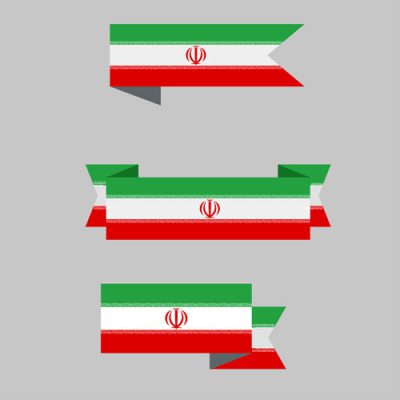 پرچم ایران PNG سه حالت مختلف